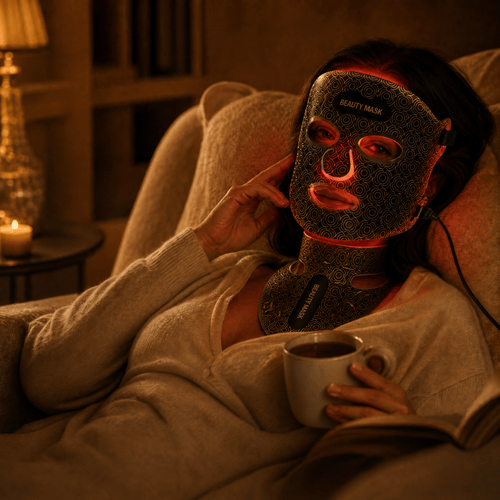 LAMILAT Máscara de Fototerapia LED